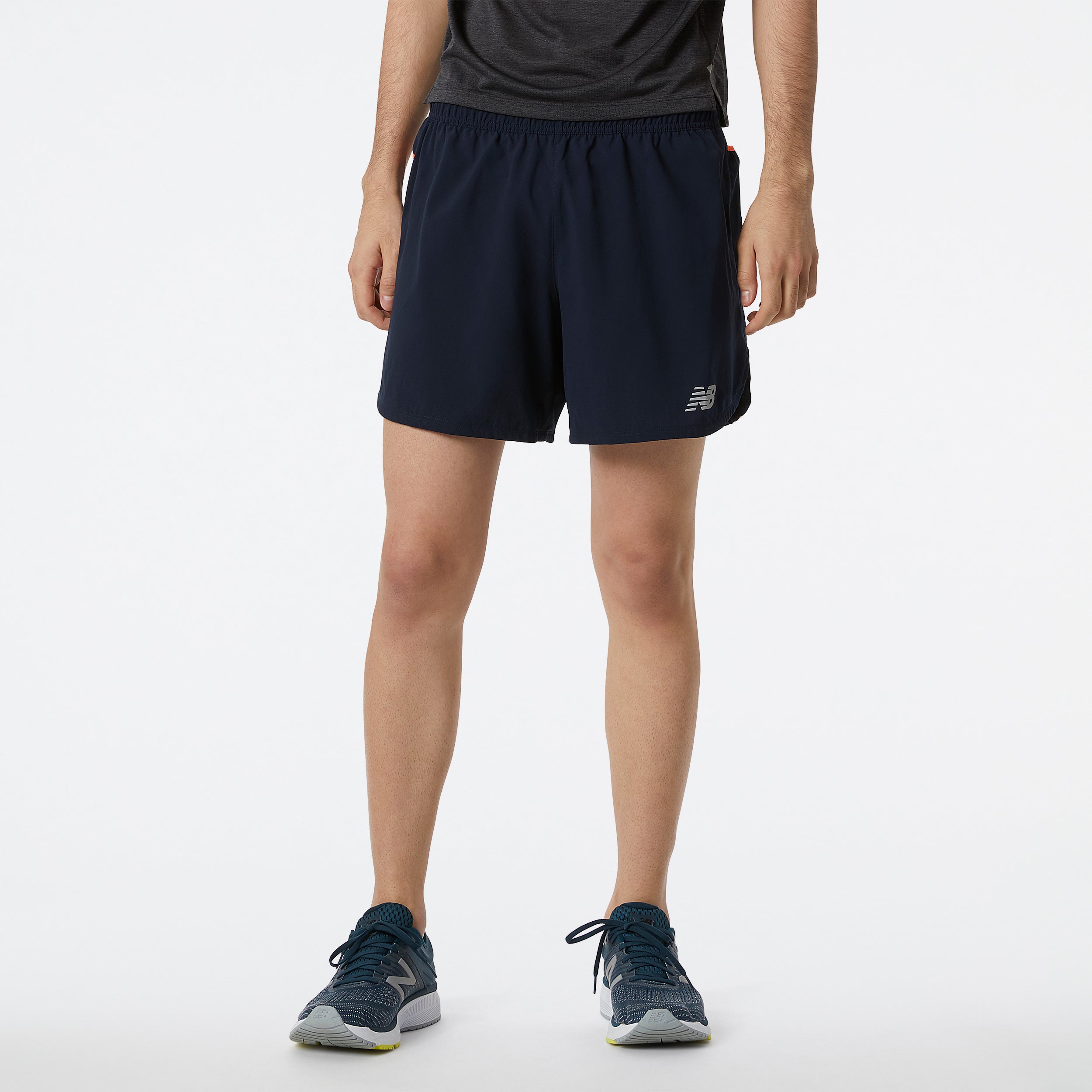 Mens Graphic Impact Run 5 Inch Short
