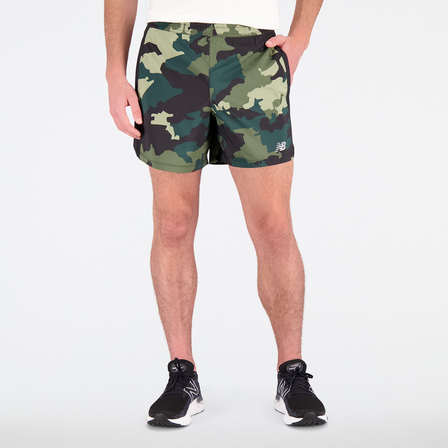 Mens Printd Accelerate 5 Inch Short