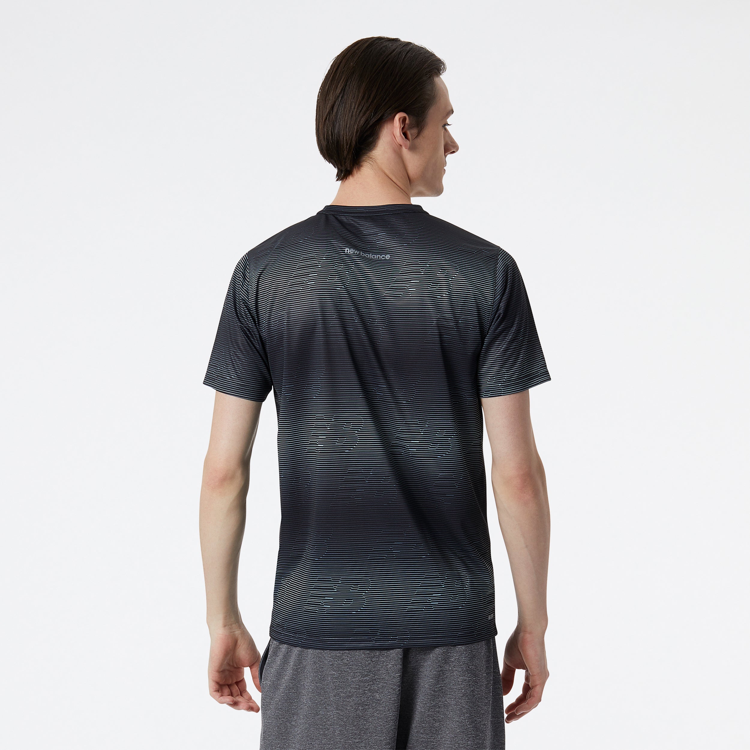 Mens Printed Accelerate Short Sleeve T-Shirt