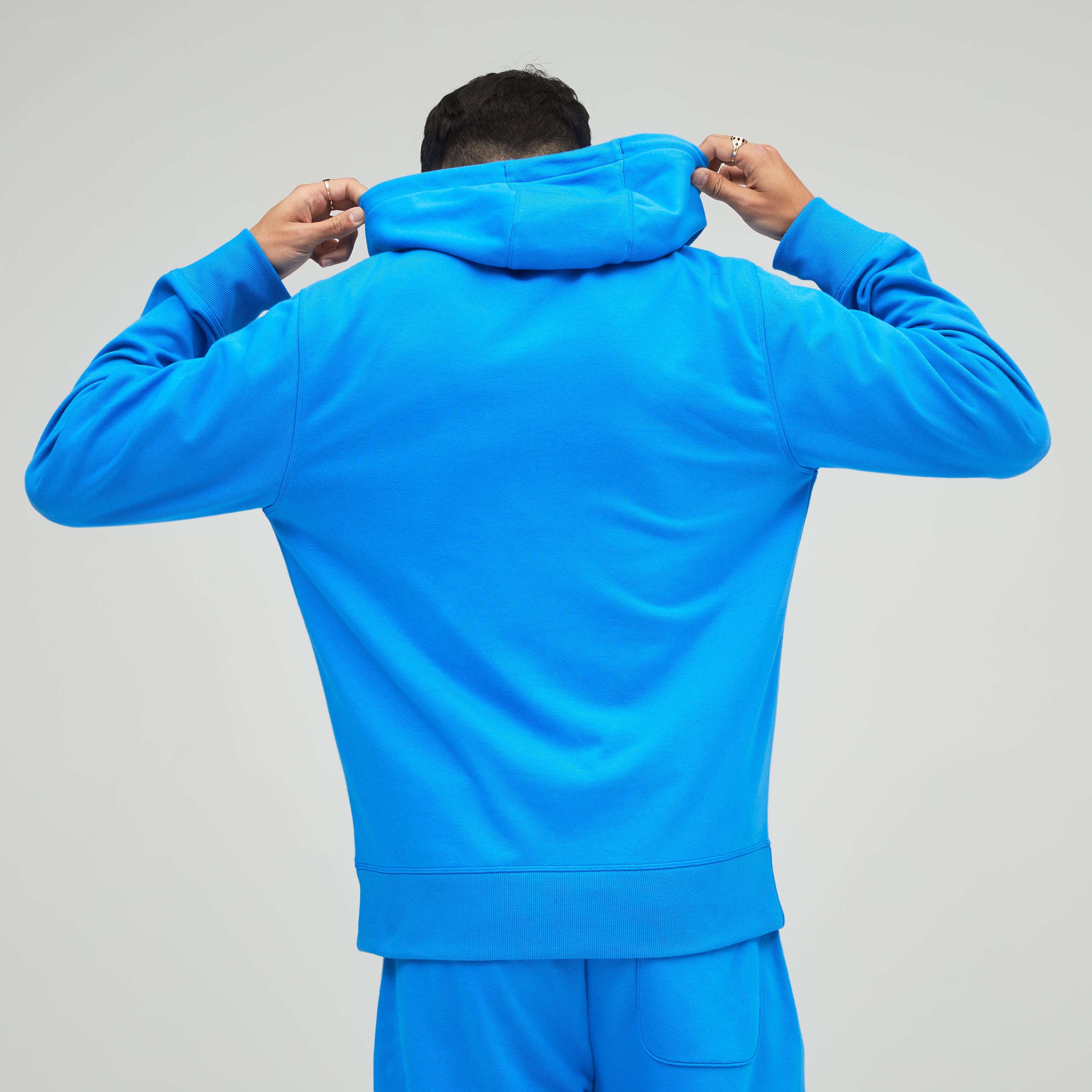 Mens NB Essentials Stacked Logo Pullover Hoodie