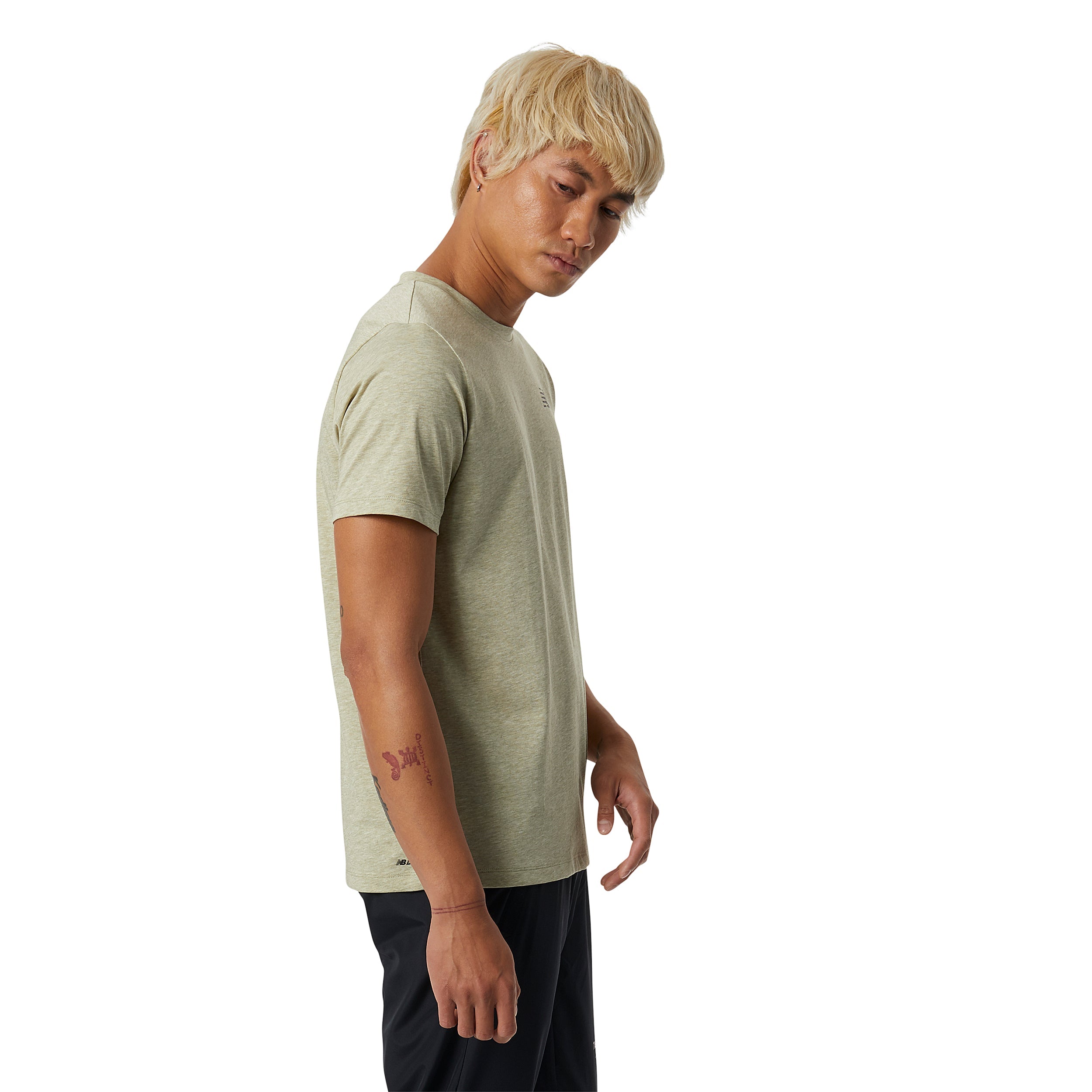 Mens Heathertech Short Sleeve T-Shirt