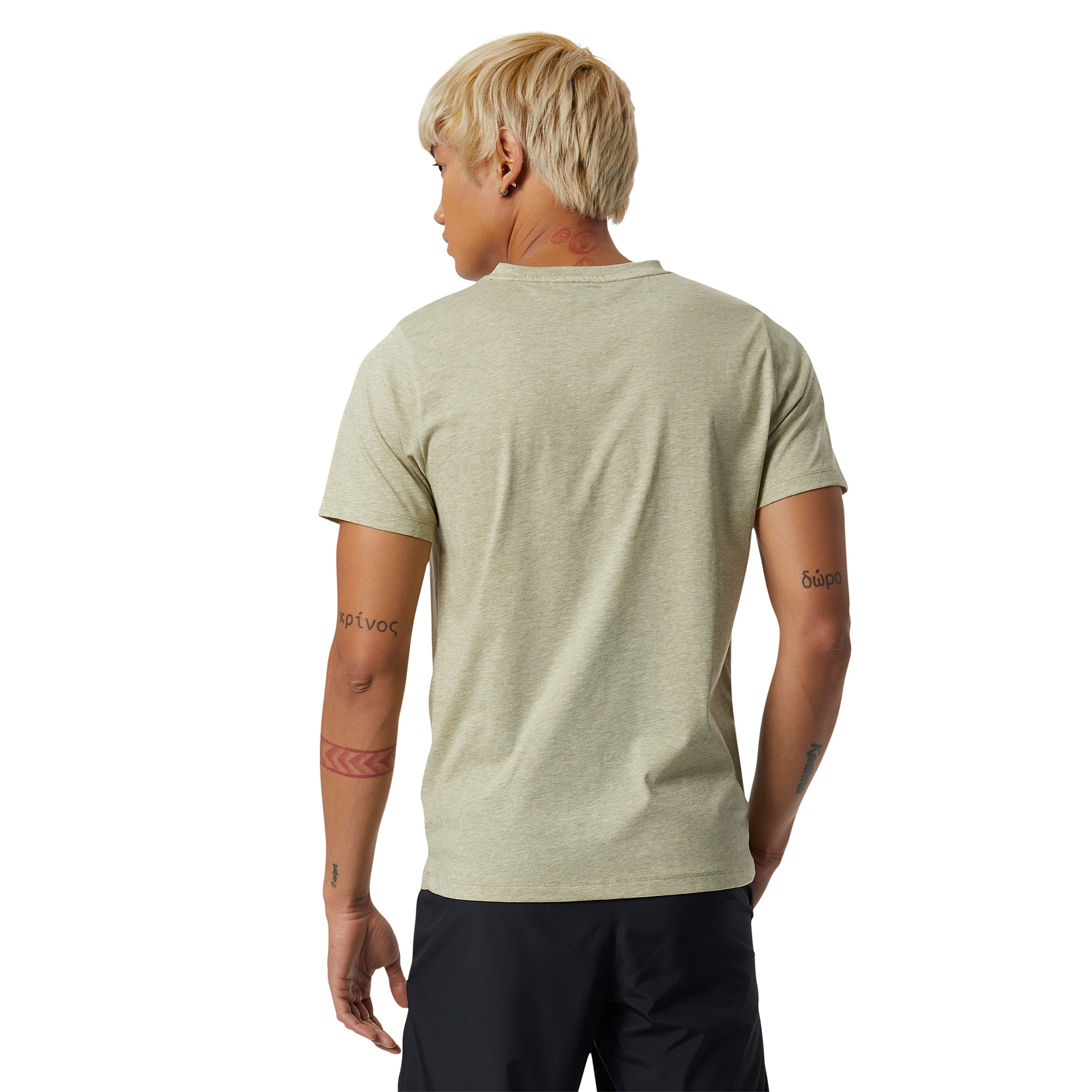 Mens Heathertech Short Sleeve T-Shirt