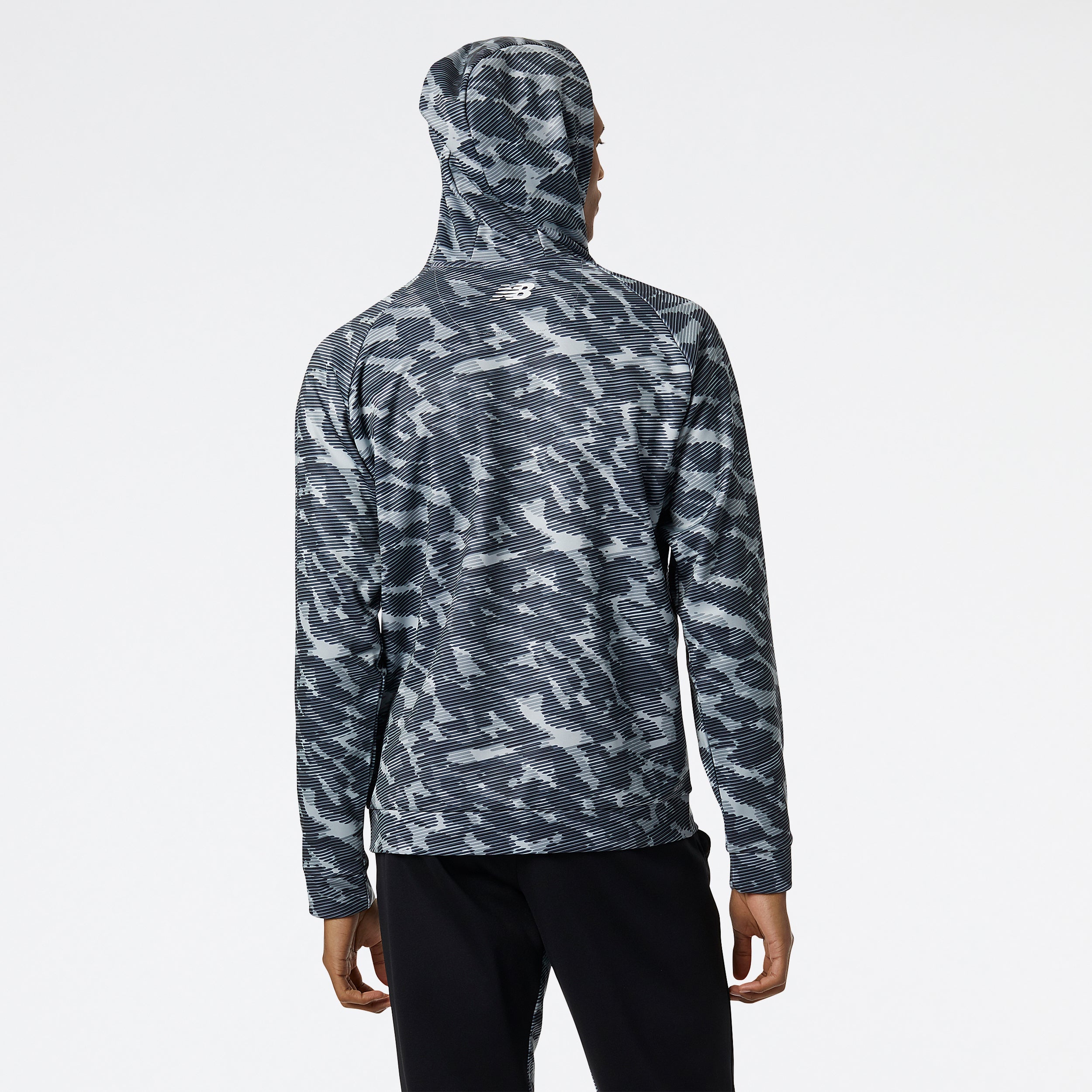 Mens Tenacity Performance Fleece Printed Hoodie