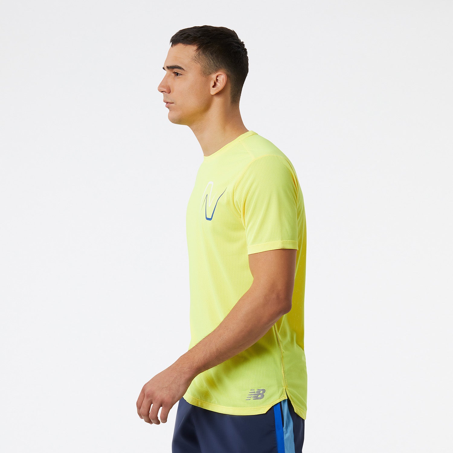 Mens Graphic Impact Run Short Sleeve T-Shirt