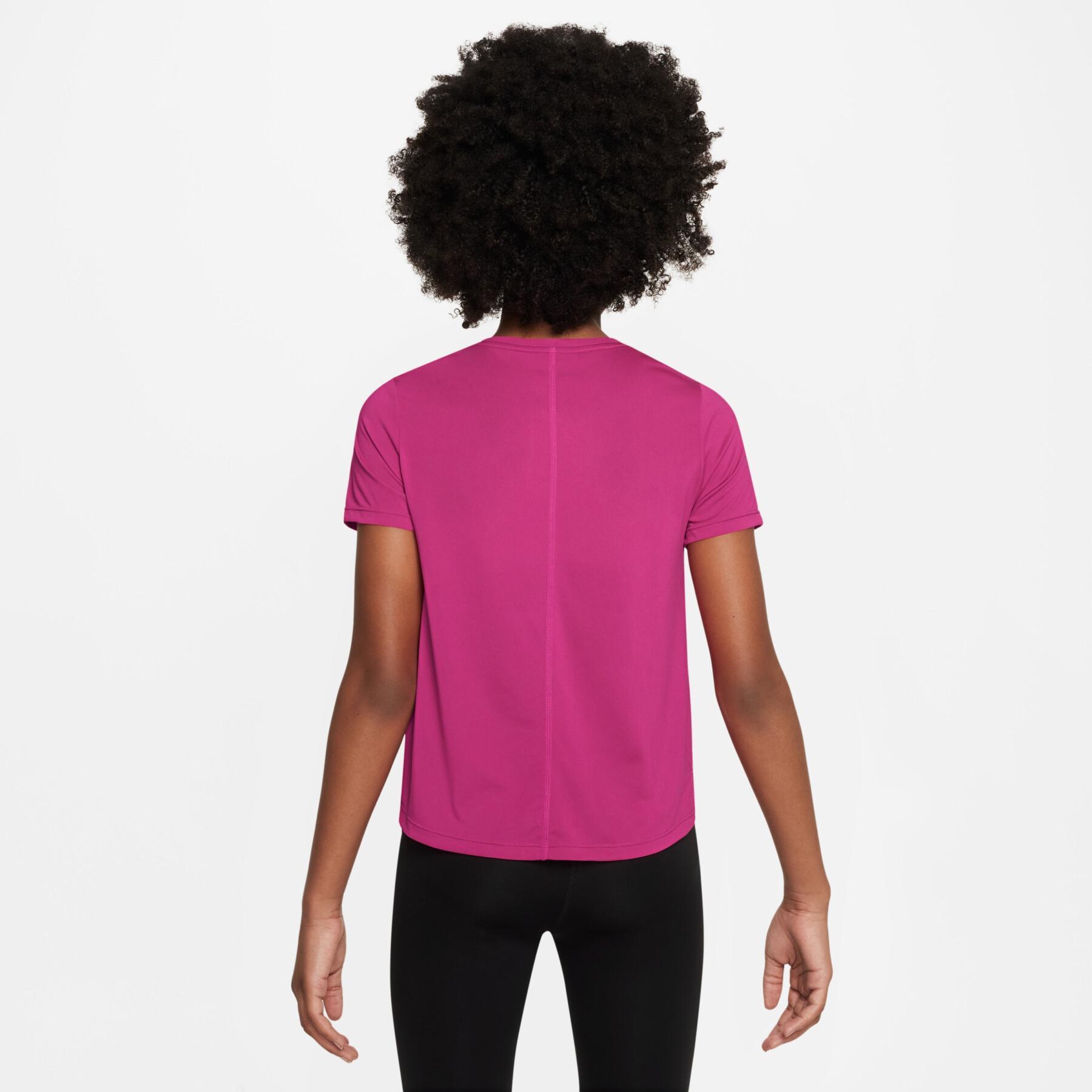 Girls Performance Dri-Fit One Short Sleeve T-Shirt