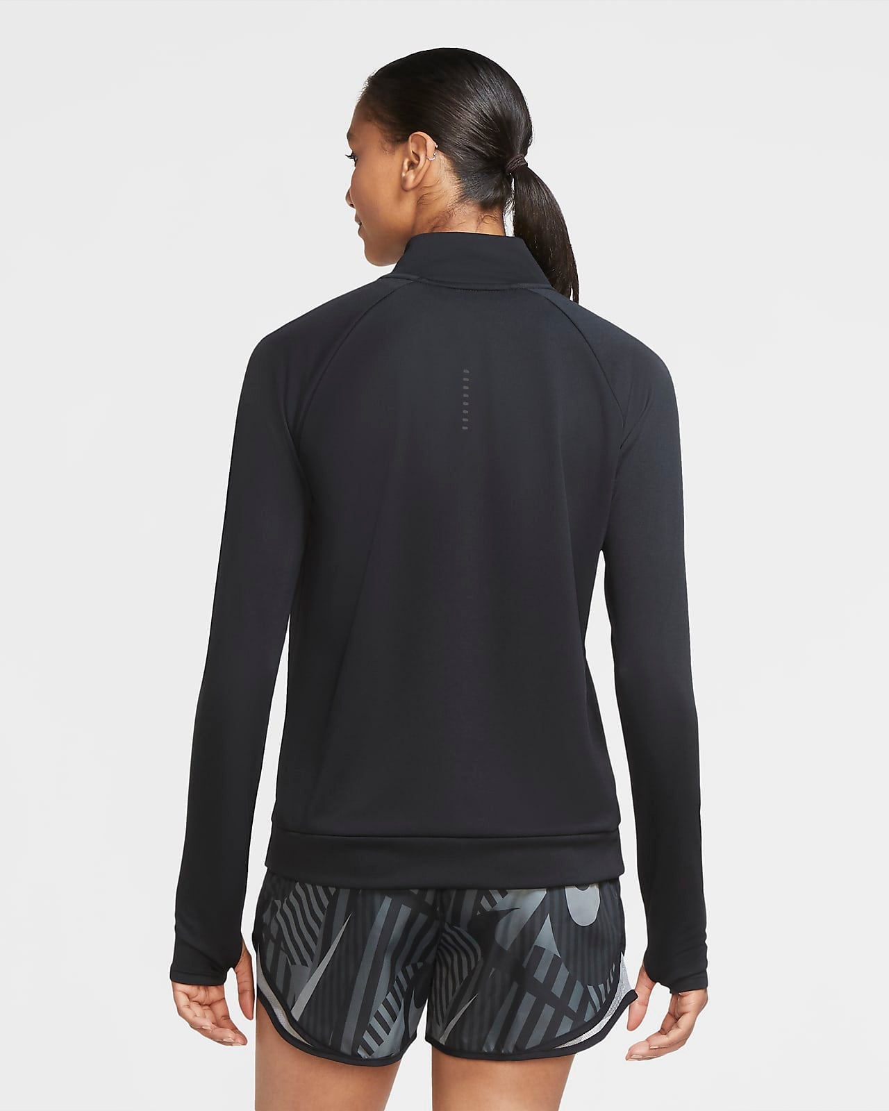 Womens Dri-Fit Pacer Half Zip Long Sleeve Top
