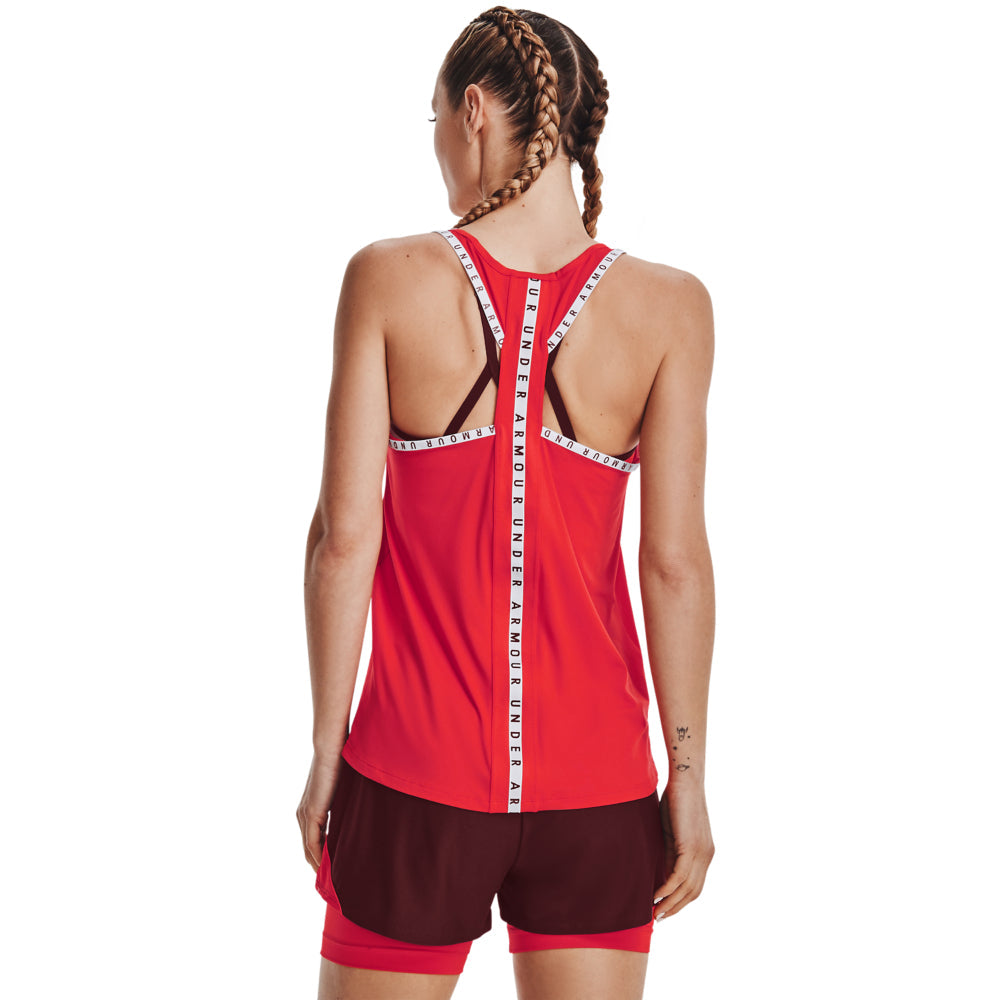 Womens Tape Logo Tank