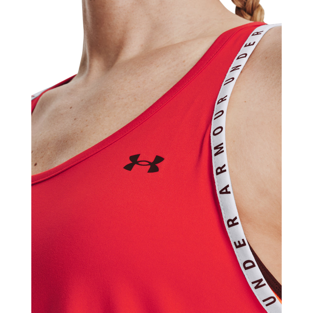 Womens Tape Logo Tank