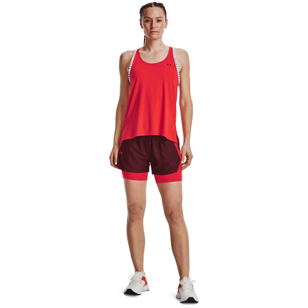 Womens Tape Logo Tank