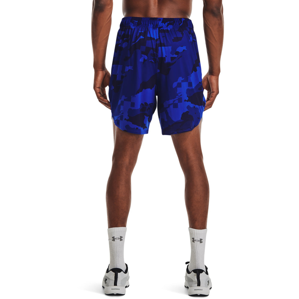 Mens Training Stretch Camo 7 Inch Short