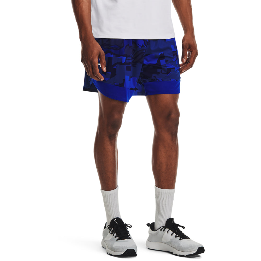 Mens Training Stretch Camo 7 Inch Short