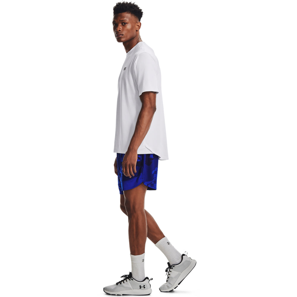Mens Training Stretch Camo 7 Inch Short