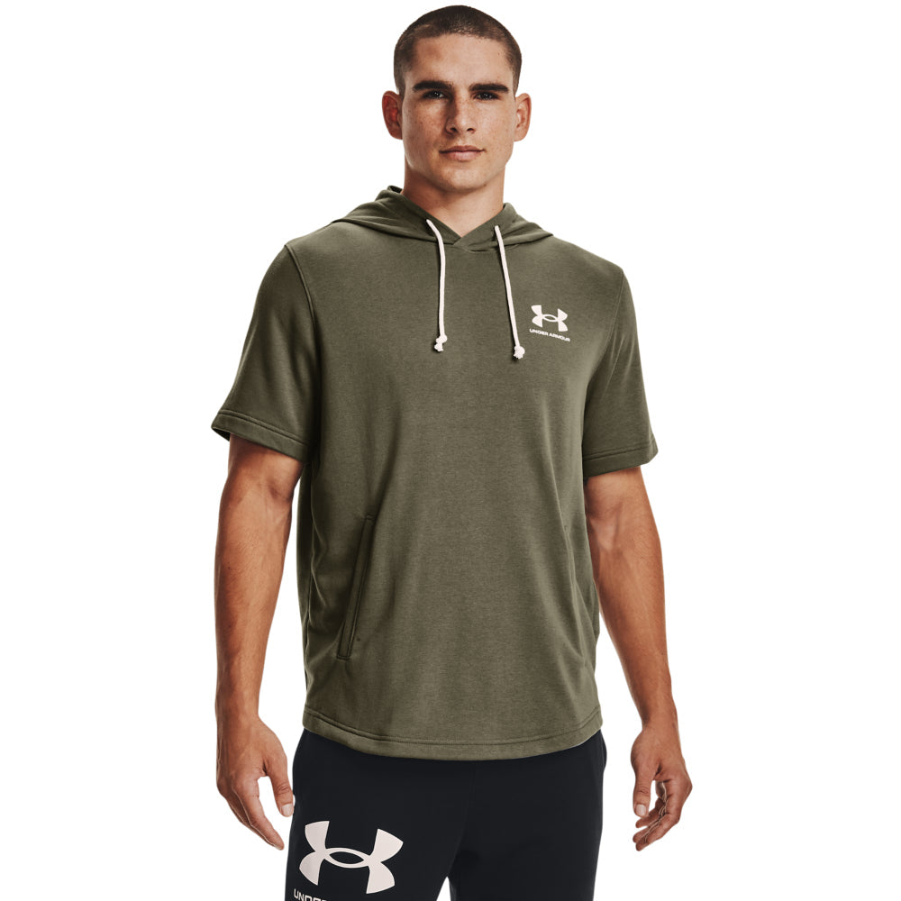 Mens Rival Terry Pullover Hoodie