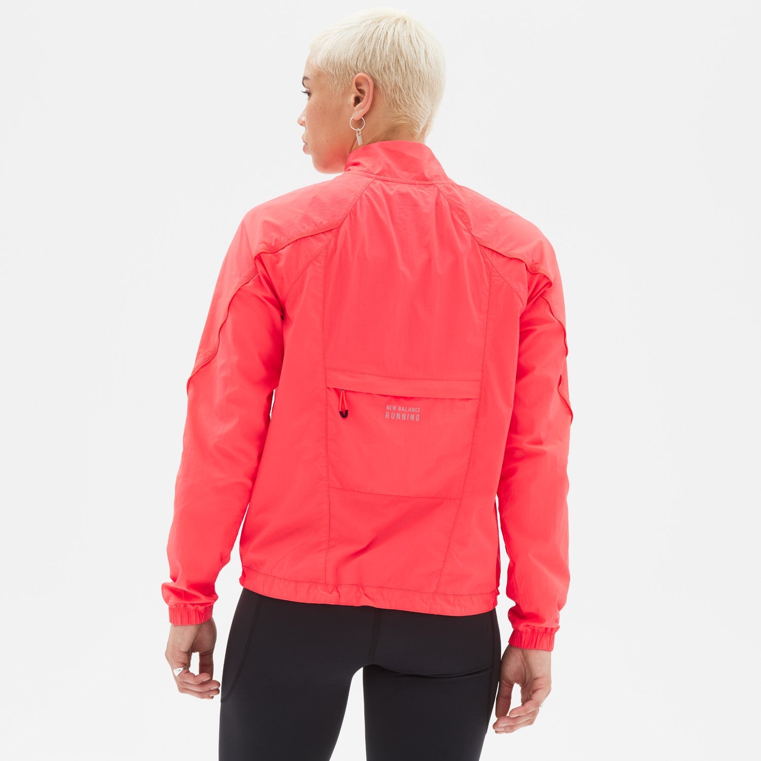 Womens Impact Printed Run Light Pack Jacket