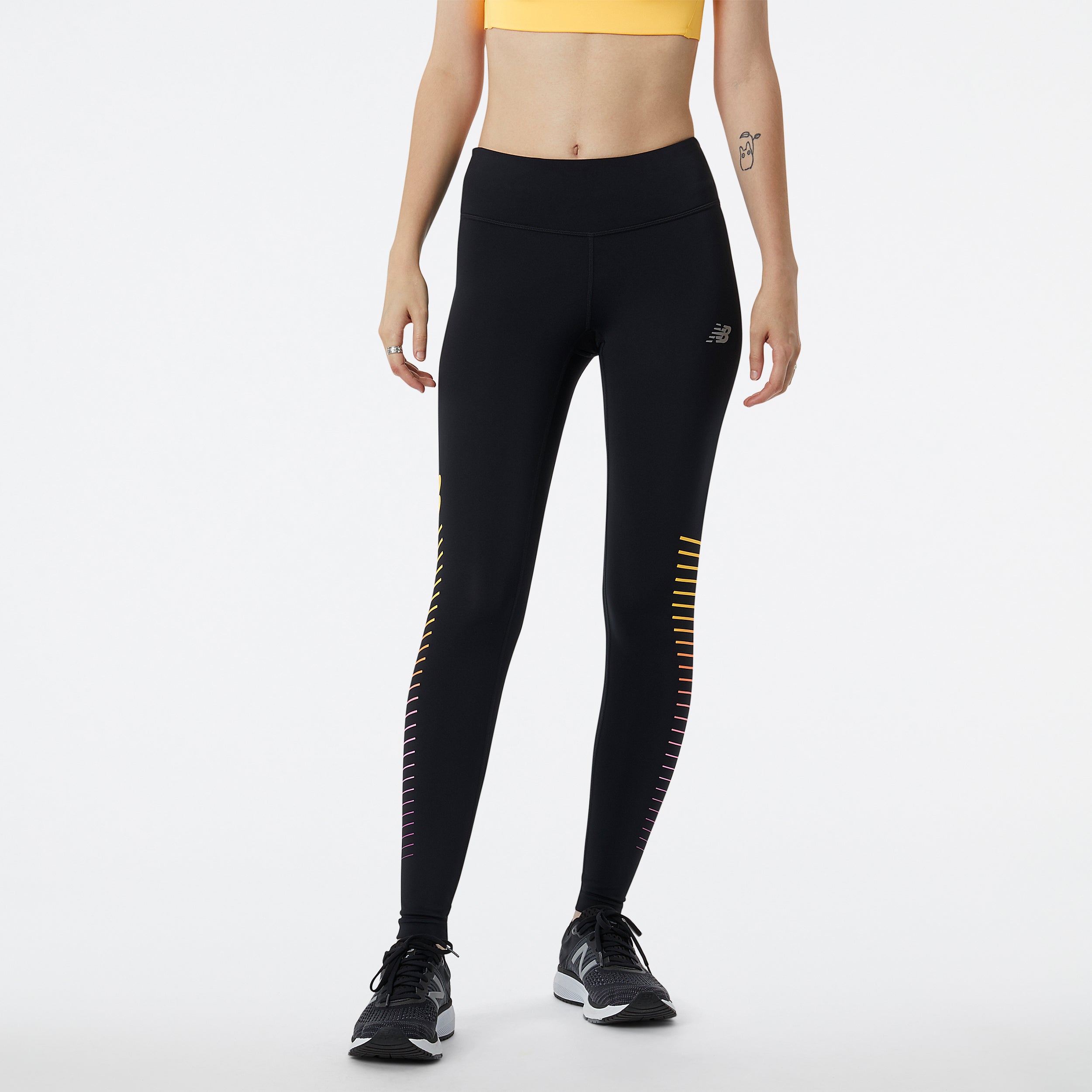 Womens Running Impact Printed Tight