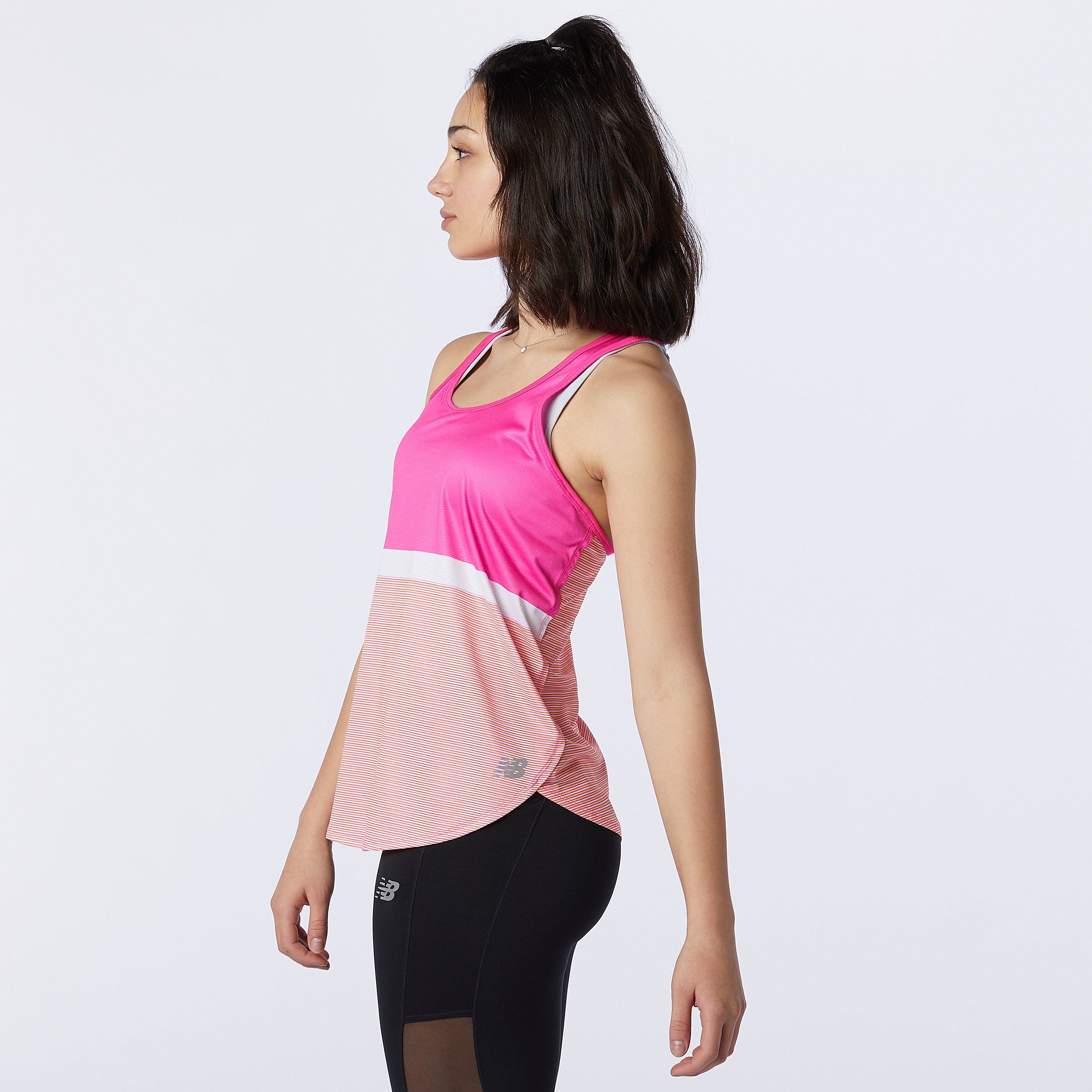 Womens Accelerate Printed Tank
