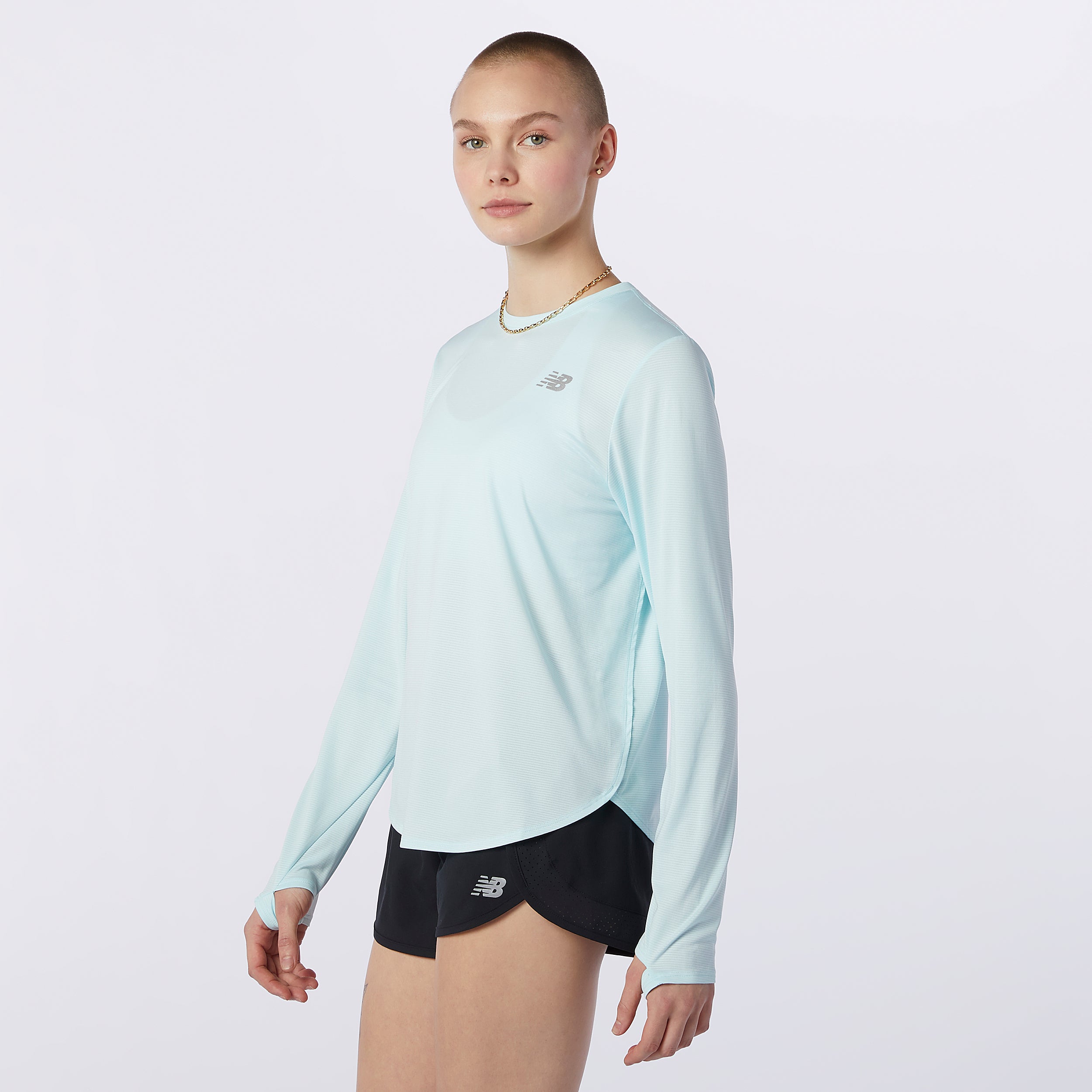 Womens  Accelerate Long Sleeve T-Shirt