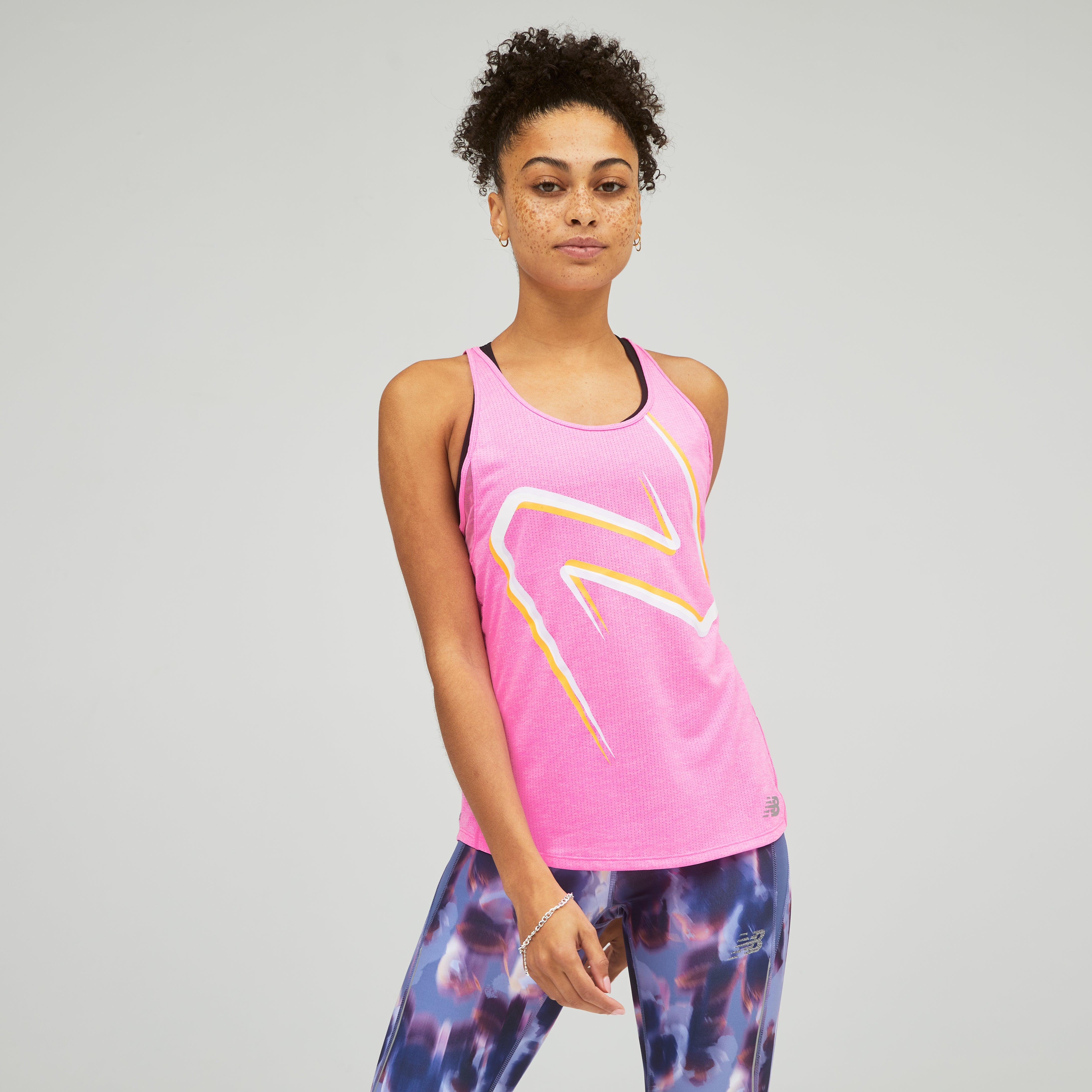 Womens Running Impact Graphic Tank